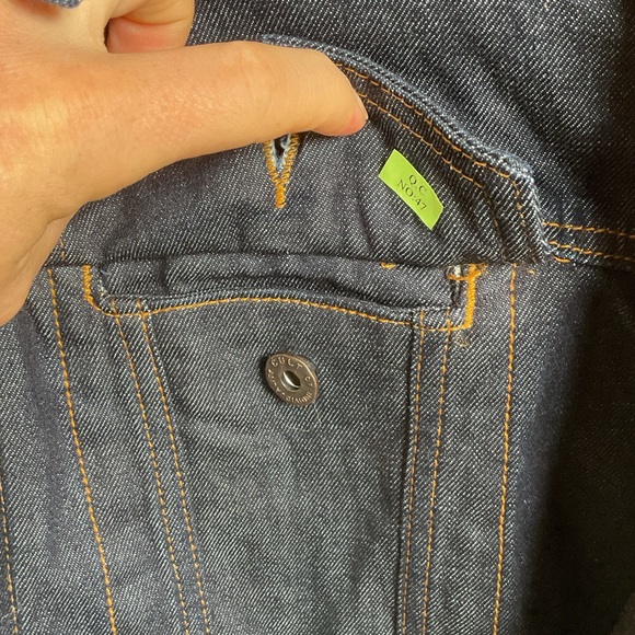 Cult of Individuality Men's XL Dense Contrast Stitch Denim Jacket - Picture 7 of 16